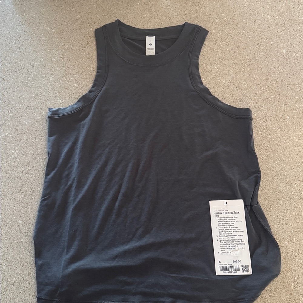 Lululemon Jersey Training Tank Top